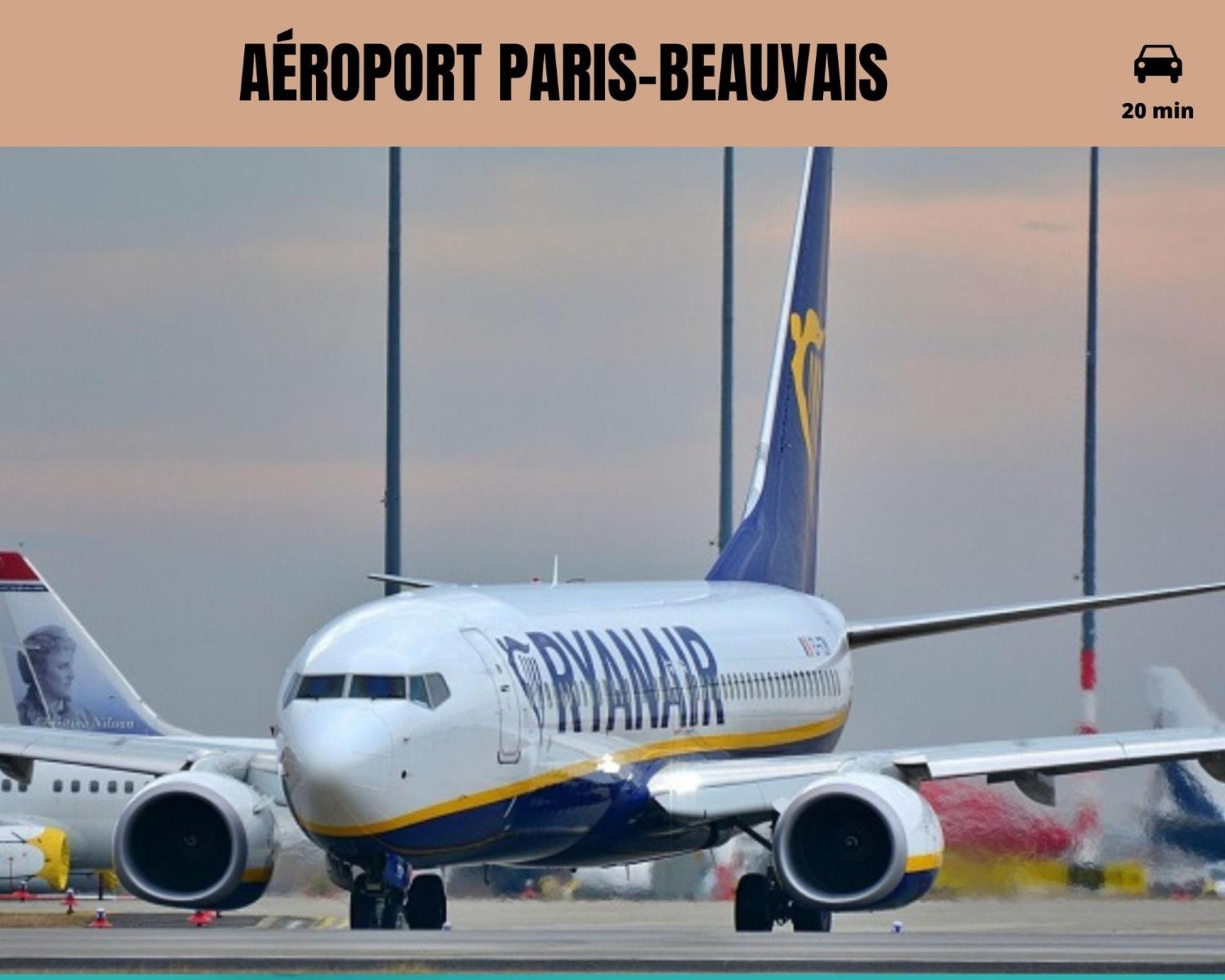 Le Cocon Forestier - Proche Aeroport Beauvais, Chantilly, Foret De Hez-Froidmont, Parking Public Gratuit, Wifi & Netflix クレルモン エクステリア 写真